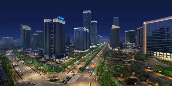 錦業路與唐延南路交匯口