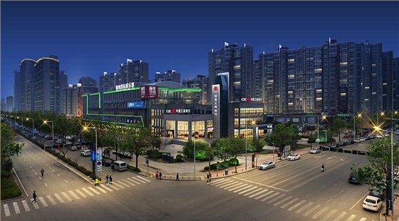 錦業路與丈八三路交匯口&mdash;綠地國際俱樂部