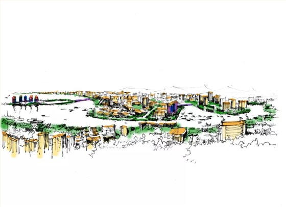 鹿回頭視角手繪設(shè)計(jì)圖 鹿回頭視角手繪設(shè)計(jì)圖